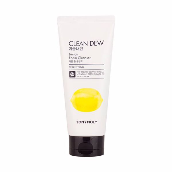 Пенка для лица с экстрактом лимона (180мл) TONY MOLY CLEAN DEW LEMON SEED FOAM CLEANSER (180ml)