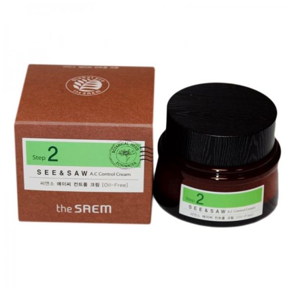Крем для проблемной кожи (60мл) THE SAEM SEE & SAW A.C CONTROL (60ml)