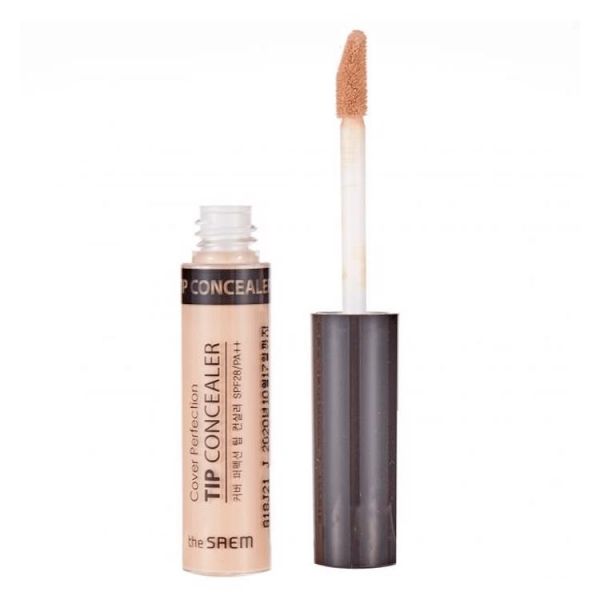 Консилер для маскировки недостатков кожи #1.5 (6,5гр) THE SAEM COVER PERFECTION TIP CONCEALER (NATURAL BEIGE) #1.5 (6,5gr)