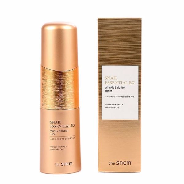 Улиточный антивозрастной-тонер (150мл) THE SAEM SNAIL ESSENTIAL EX WRINKLE SOLUTION TONER (150ml)