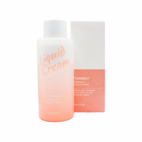 Отбеливающий увлажняющий жидкий крем-тонер для лица (200мл) THE YEON TONING 7 RADIANCE LIQUIDE CREAM (200ml)