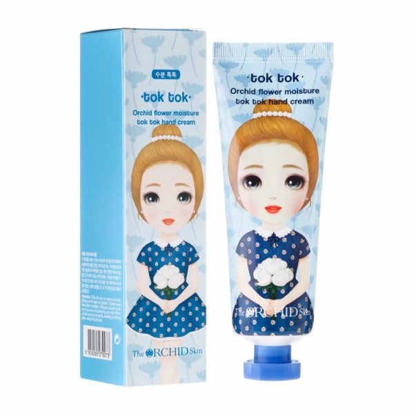 Увлажняющий крем для рук с экстрактом орхидеи (60мл) THE ORCHID SKIN ORCHID FLOWER MOISTURE TOK TOK HAND CREAM (60ml)
