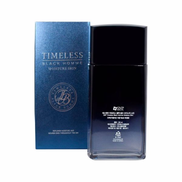 Увлажняющий тонер для мужской кожи (130мл) SNP TIMELESS BLACK HOMME MOISTURE SKIN (130ml)