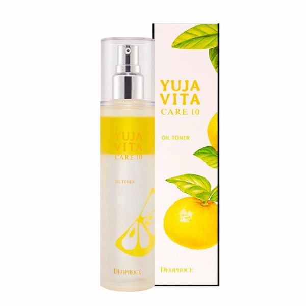 1994 Омолаживающий цитрусовый тонер (120мл) 1994 DEOPROCE YUJA VITA CARE 10 OIL TONER (120ml)