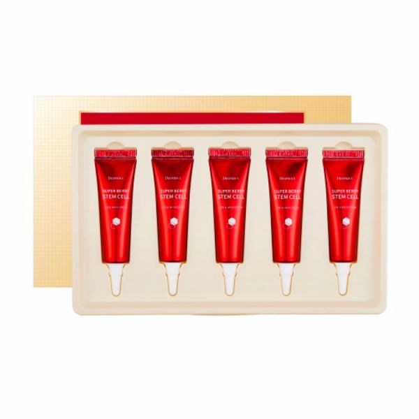 2091 Набор кремов вокруг глаз и шеи (10мл*5шт) 2091 DEOPROCE SUPER BERRY STEM CELL EYE & NECK CREAM (10ml*5ea)