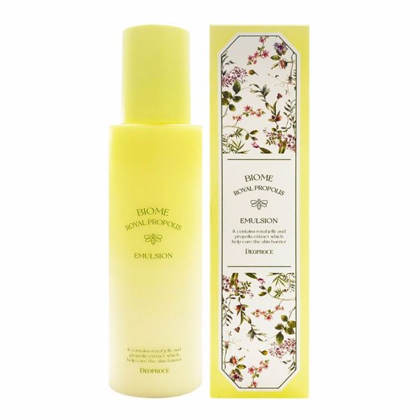2120 Эмульсия для лица с экстрактом прополиса (150мл) 2120 DEOPROCE BIOME ROYAL PROPOLIS EMULSION (150ml)