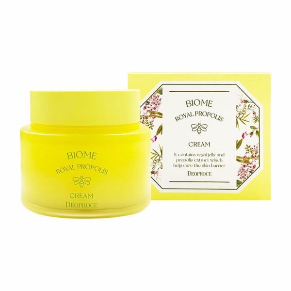 2121 Увлажняющий крем с прополисом (80мл) 2121 DEOPROCE BIOME ROYAL PROPOLIS CREAM (80ml)