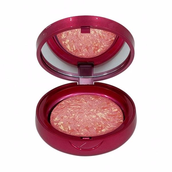 Румяна с шиммером #02 Персиковый апельсин (1шт) UNEEDCOLOR AURA MARBLE BLUSHER #02 PEACH ORANGE (1pcs)