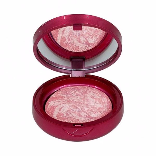 Румяна с шиммером #04 Розовый коктейль (1шт) UNEEDCOLOR AURA MARBLE BLUSHER #04 PINK SHAKE (1pcs)