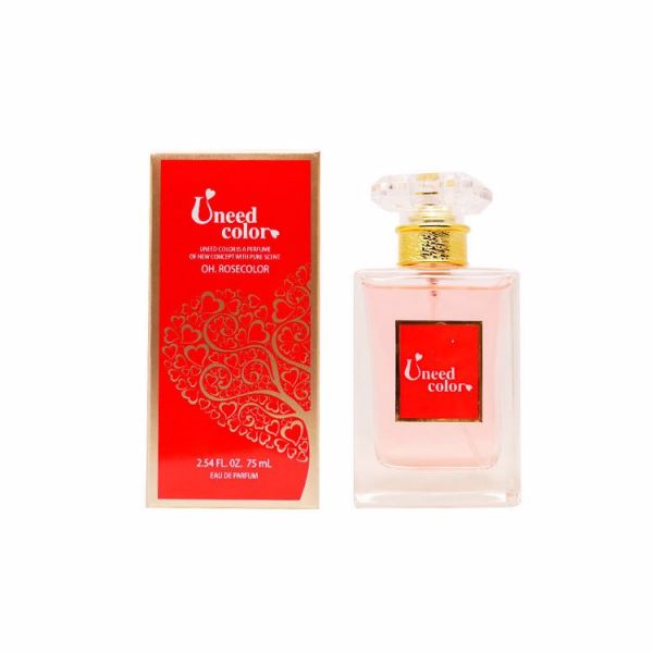 Духи с чистым ароматом Роз (75мл) UNEEDCOLOR IS A PERFUME OF NEW CONCEPT WITH PURE SCENT OH. ROSECOLOR (75ml)