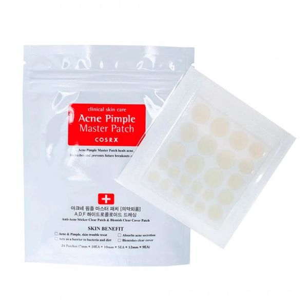 Патч-пластырь против угрей (24шт)  COSRX ACNE PIMPLE MASTER PATCH (24ea)
