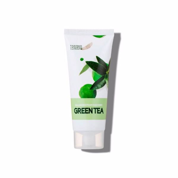 Балансирующая пенка для умывания с экстрактом зеленого чая TENZERO BALANCING FOAM CLEANSER GREEN TEA 100ml
