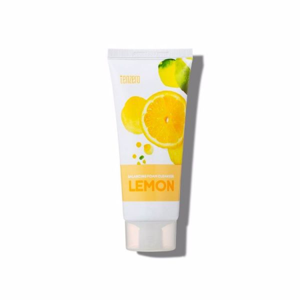 Балансирующая пенка для умывания с экстрактом лимона TENZERO BALANCING FOAM CLEANSER LEMON 100ml