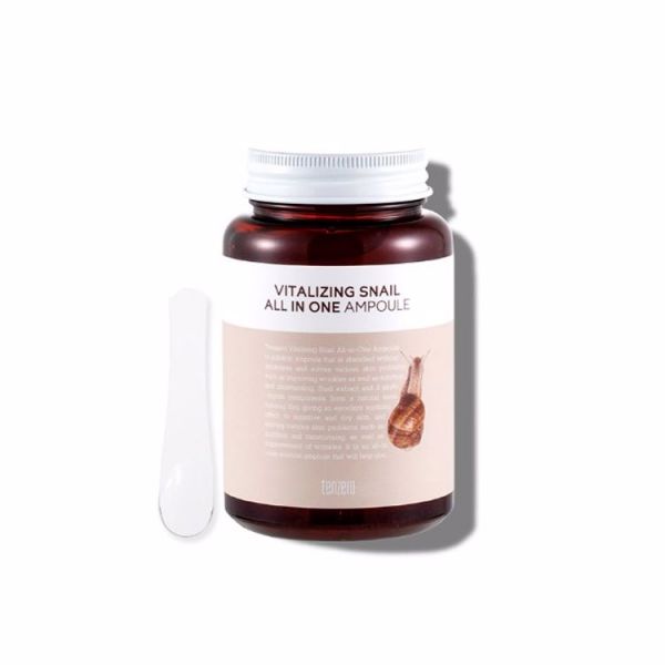 Ампульная сыворотка с экстрактом слизи улитки TENZERO VITALIZING SNAIL ALL IN ONE AMPOULE 250ml