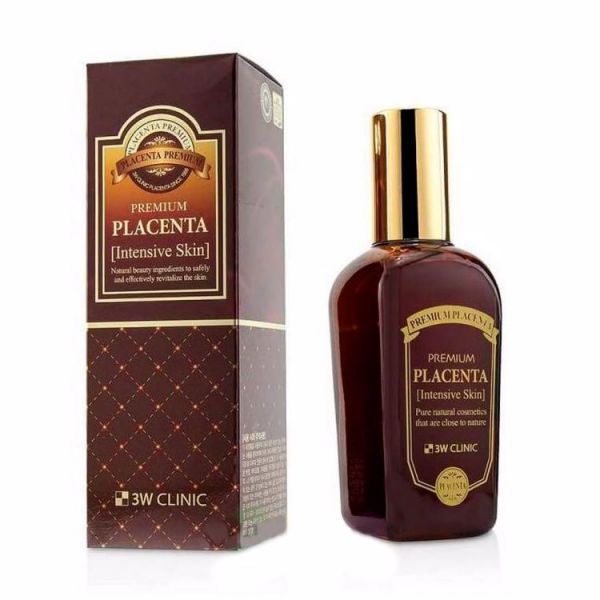 Антивозрастной скин-тоник с плацентой (145мл) 3W CLINIC PREMIUM PLACENTA INTENSIVE SKIN (145ml)