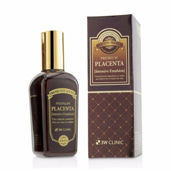 Антивозрастная эмульсия с плацентой (145мл) 3W CLINIC PREMIUM PLACENTA INTENSIVE EMULSION (145ml)