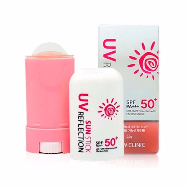 Солнцезащитная палочка с антибликовым покрытием3W Clinic UV Reflection Sun Stick SPF50+ PA+++ 22g