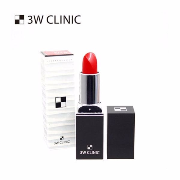 Матовая увлажняющая помада для губ #04 сахарная роза3W CLINIC AQUA MATTE LIP STICK #04 SUGAR ROSE 3.7gr