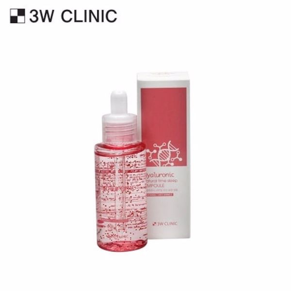 Гиалуроновая ампула для сна3W CLINIC HYALURONIC NATURAL TIME SLEEP AMPOULE 60ml