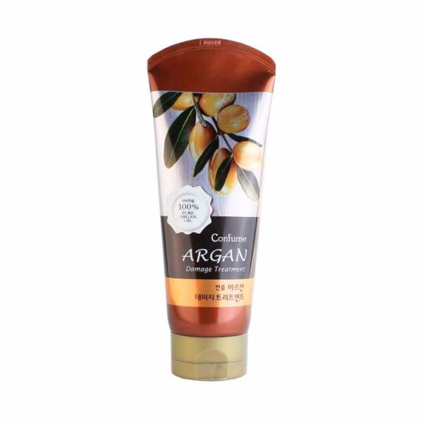 Маска лечебная для волос с аргановым маслом (200мл) WELCOS CONFUME ARGAN DAMAGE TREATMENT (200ml)