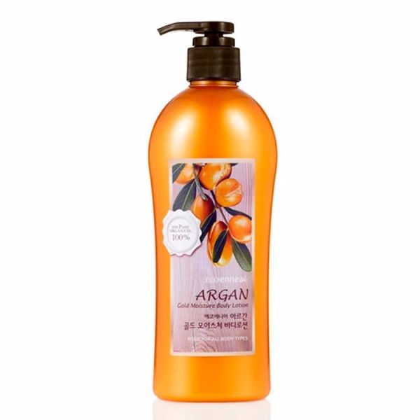 Увлажняющий лосьон для тела с аргановым маслом (500мл) WELCOS ECOENNEA ARGAN GOLD MOISTURE BODY LOTION