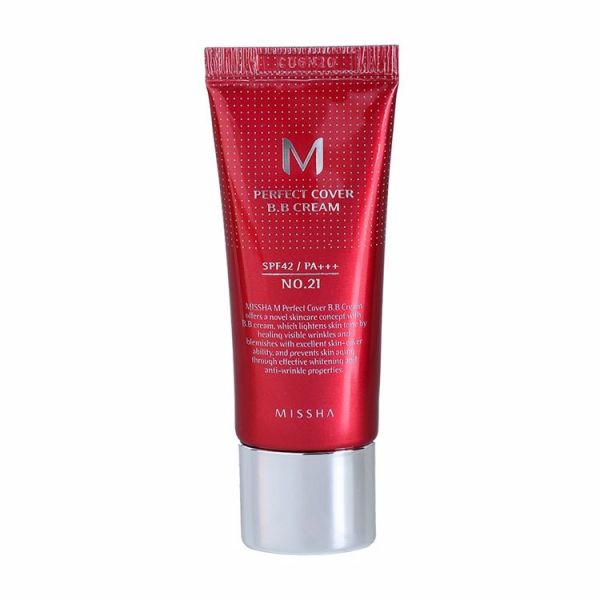 Самый популярный бб-крем в мире #21MISSHA M PERFECT COVER BB CREAM SPF42 #21 20ml