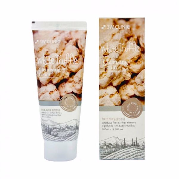 Очищающая пенка с белым трюфелем (100мл) 3W CLINIC WHITE TRUFFLE CLEANSING FOAM (100ml)