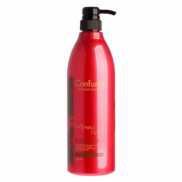 Шампунь для волос c касторовым маслом (950мл) WELCOS CONFUME TOTAL HAIR SHAMPOO (950ml)