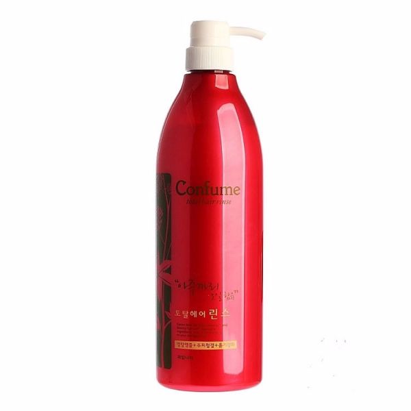 Кондиционер для волос c касторовым маслом (950мл) WELCOS CONFUME TOTAL HAIR RINSE (950ml)