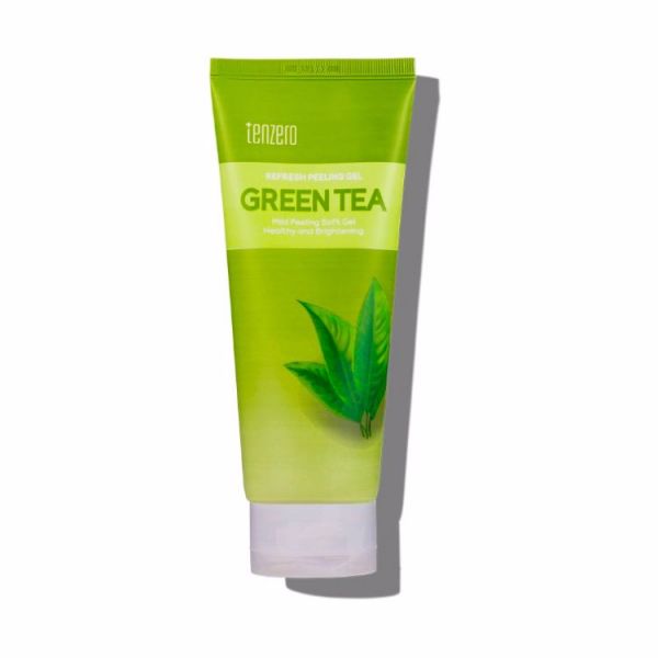 Пилинг-гель для лица с экстрактом зеленого чая (180мл) TENZERO REFRESH PEELING GEL GREEN TEA (180ml)