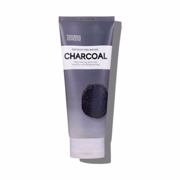 Пилинг-гель для лица с древесным углем (180мл) TENZERO REFRESH PEELING GEL CHARCOAL (180ml)