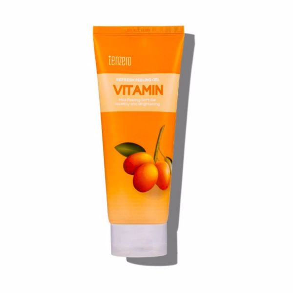 Освежающий витаминный пилинг-гель для лица (180мл) TENZERO REFRESH PEELING GEL VITAMIN (180ml)