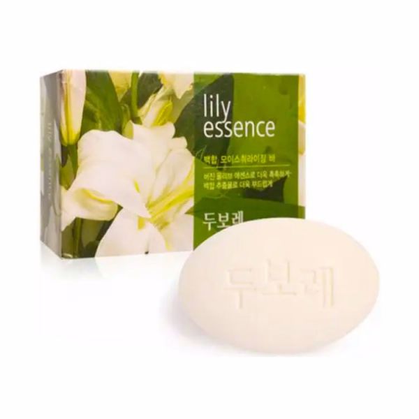 Мыло для лица и тела с экстрактом лилии (100гр*4шт) DUBORE MOISTURIZING BAR LILY SOAP (100gr*4ea)