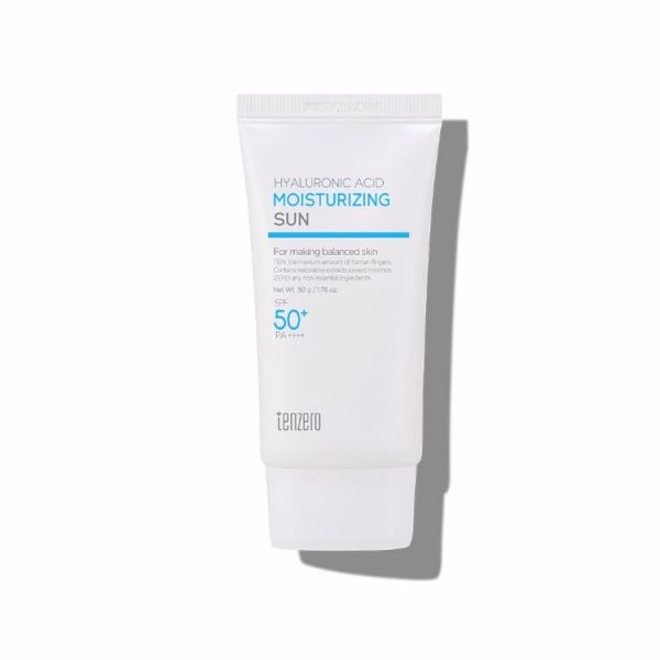 Увлажняющий солнцезащитный крем с гиалуроновой кислотой (50мл) TENZERO HYALURONIC ACID MOISTURIZING SUN SPF 50+ PA++++ (50ml)