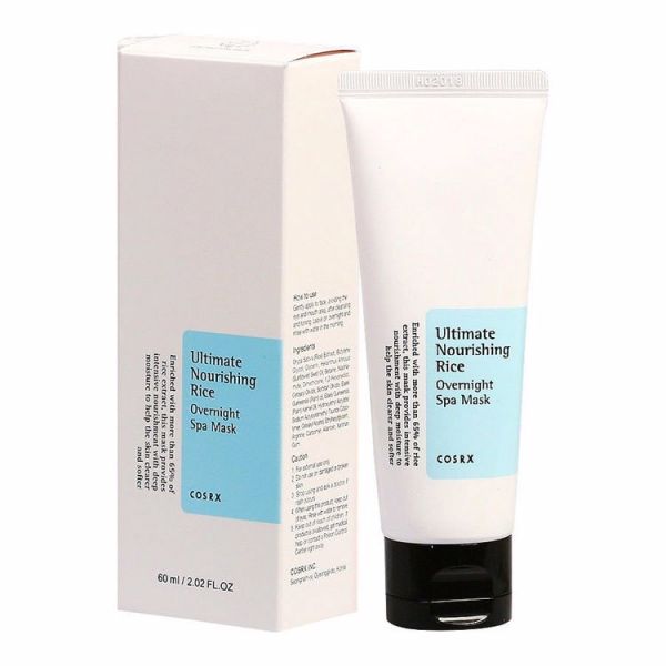 Питательная ночная маска (60мл)  COSRX ULTIMATE NOURISHING RICE OVERNIGHT SPA MASK (60ml)