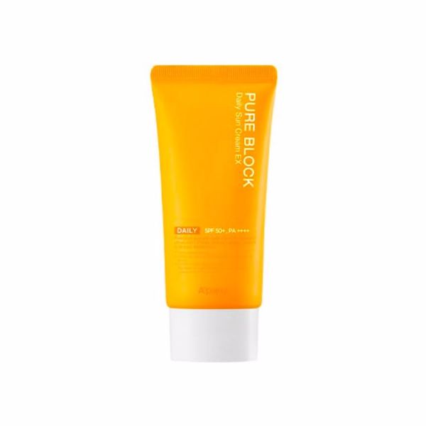 Солнцезащитный крем для лица (50мл) A'PIEU PURE BLOCK DAILY SUN CREAM EX SPF50 PA+++ (50ml)