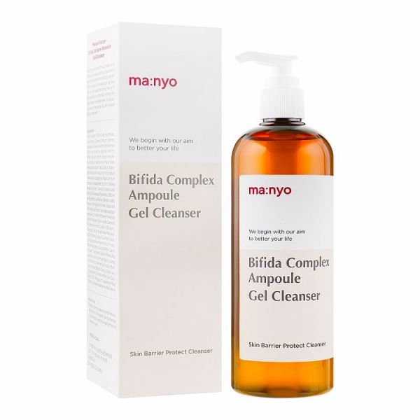 Очищающий гель с бифидобактериями (400мл) MANYO FACTORY BIFIDA COMPLEX AMPOULE GEL CLEANSER (400ml)