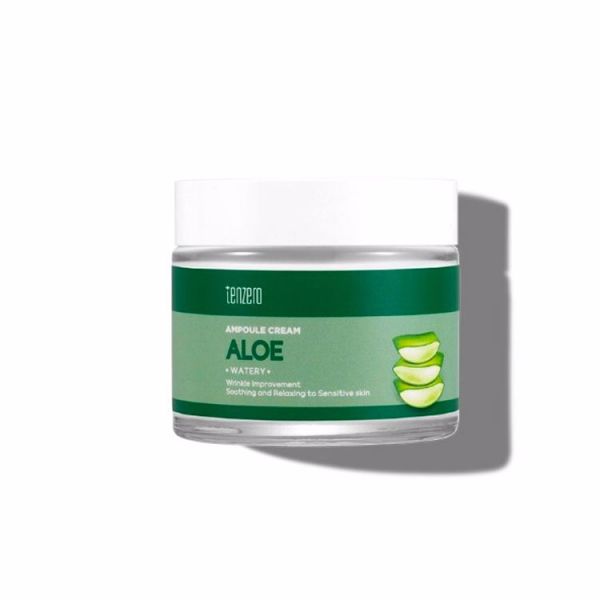 Водный ампульный крем с алоэ (70гр) TENZERO WATERY ALOE AMPOULE CREAM (70gr)