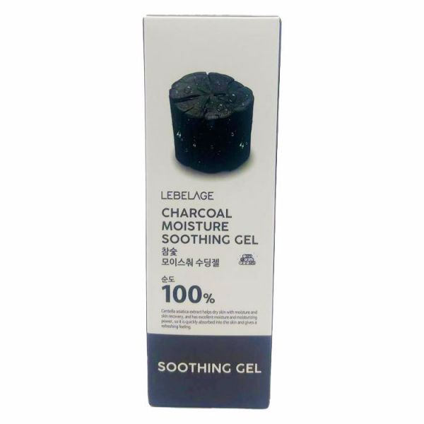 Успокаивающий гель с углем (100мл) LEBELAGE CHARCOAL MOISTURE SOOTHING GEL (100ml)