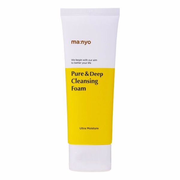 Пенка для глубокого очищения пор с керамидами (200мл) MANYO FACTORY PURE DEEP CLEANSING FOAM (200ml)