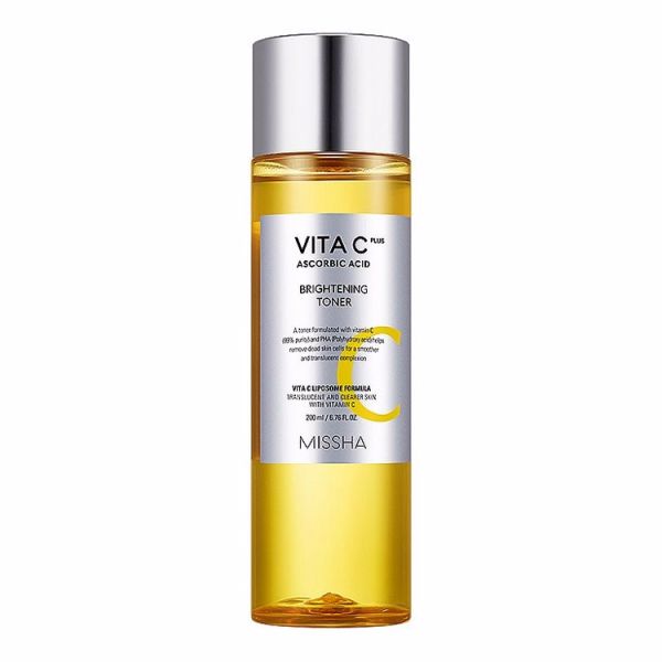 Тонер с витамином С для лица (200мл) MISSHA VITA C PLUS BRIGHTENING TONER (200ml)