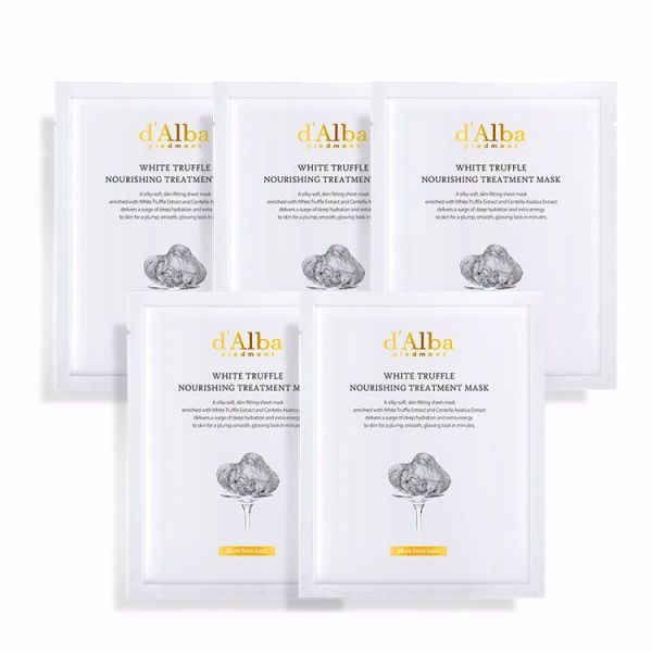 Питательная лечебная маска с белым трюфелем (25мл*5шт) D'ALBA WHITE TRUFFLE NOURISHING TREATMENT MASK (25ml*5packs)