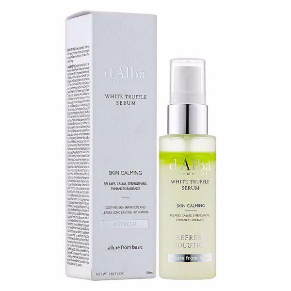 Успокаивающая сыворотка (50мл) D'ALBA WHITE TRUFFLE REFRESH SKIN CALMING SERUM (50ml)