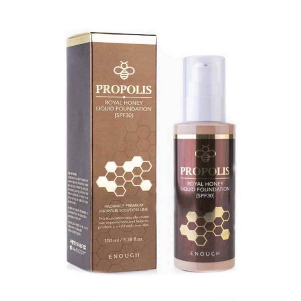 Тональный крем с прополисом #21 ENOUGH PROPOLIS ROYAL HONEY LIQUID FOUNDATION