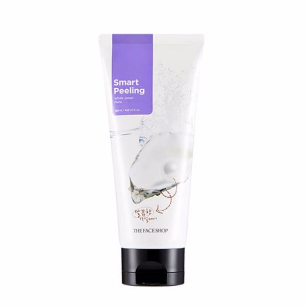 Осветляющий пилинг-скатка с жемчужной пудрой (120мл) THE FACE SHOP SMART PEELING WHITE JEWEL PEELING (120ml)