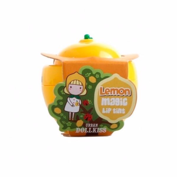 Интенсивно питающий тинт для губ с экстрактом лимона (6мл) URBAN DOLLKISS LEMON MAGIC LIP TINT (6ml)