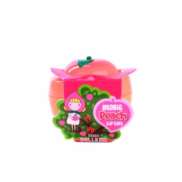 Интенсивно питающий тинт для губ с экстрактом персика (6мл) URBAN DOLLKISS PEACH MAGIC LIP TINT
