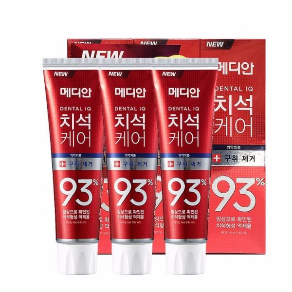 Зубная паста для удаления зубного камня  93% (120мл x 3шт) AMORE PACIFIC MEDIAN MAX 93% (120ml x 3ea)