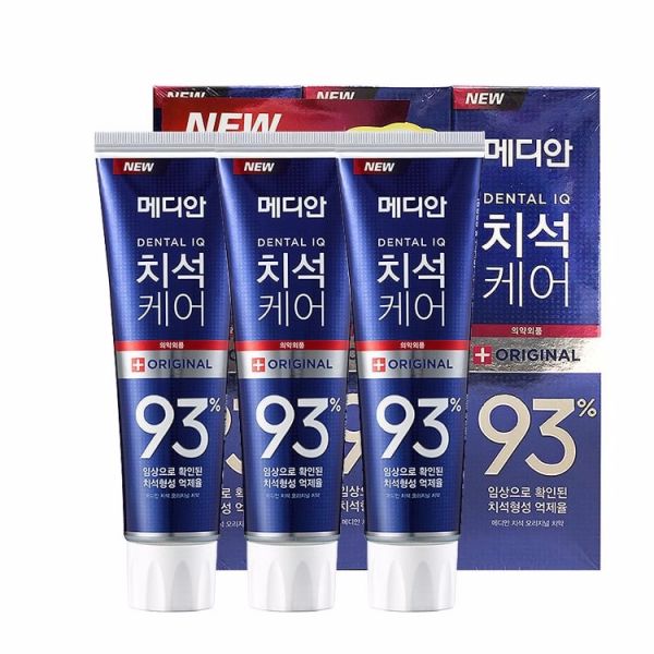 Зубная паста, классическая  93% (120мл x 3шт) AMORE PACIFIC MEDIAN ORIGINAL 93% (120ml x 3ea)