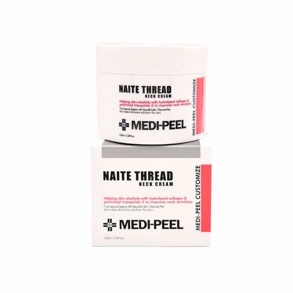 Подтягивающий крем для шеи с пептидным комплексом (100мл) MEDI-PEEL NАITE THREAD NECK CREAM (100ml)